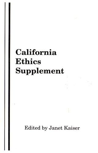 California Ethics Supplement