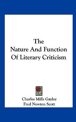 Nature and Function of Literary Criticism