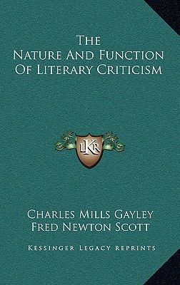 Nature and Function of Literary Criticism