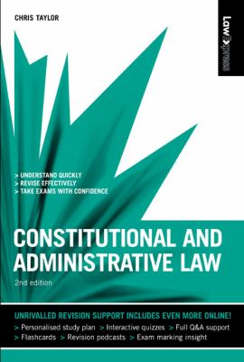 Constitutional and Administrative Law (Law Express)