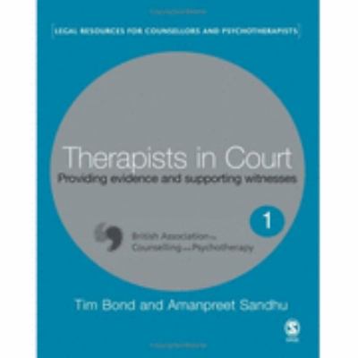 Therapists in Court Providing Evidence And Supporting Witnesses