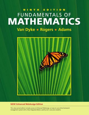 Fundamentals of Mathematics, Enhanced Edition (with Enhanced WebAssing 1-Semester Printed Access Card)