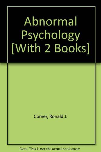 Abnormal Psychology, Case Studies & Scientific American Reader for Comer