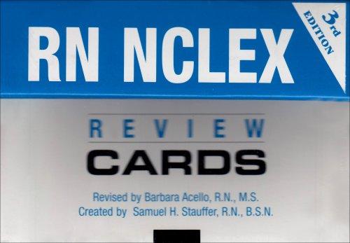 RN-NCLEX Review Cards