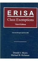 ERISA Class Exemptions, 3rd Edition