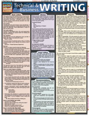 Technical and business writing