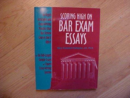 Scoring High on Bar Exam Essays: 80 Full-Length Sample Bar Exam Questions