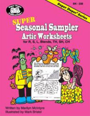 Super Seasonal Sampler Artic Worksheets : For R, S, L, Blends, TH, SH, CH