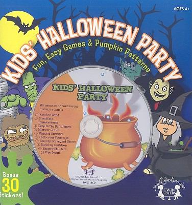 Kids' Halloween Party: Fun, Easy Games & Pumpkin Patterns (8x8 Book & CD)