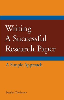 Writing a Successful Research Paper: A Simple Approach