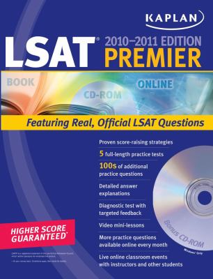 Kaplan LSAT 2010-2011 Premier with CD-ROM