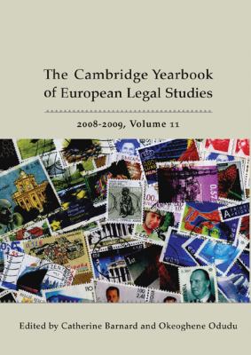 Cambridge Yearbook of European Legal Studies 2008-2009