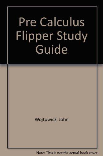 Pre Calculus Flipper Study Guide