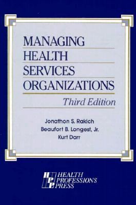 Managing Health Services Organizations