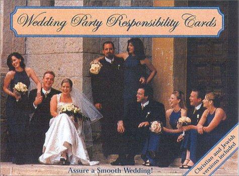 Wedding Party Responsibility Cards