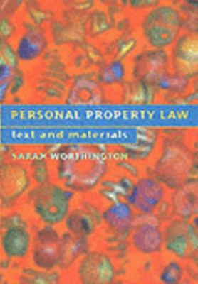 Personal Property Law Text and Materials