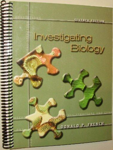 Investigating Biology - A Laboratory Resource Manual