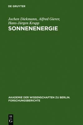 Sonnenenergie Herausforderung Fur Forschung, Entwicklung Und Internationale Zusammenarbeit