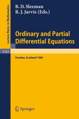 Ordinary And Partial Differential Equations