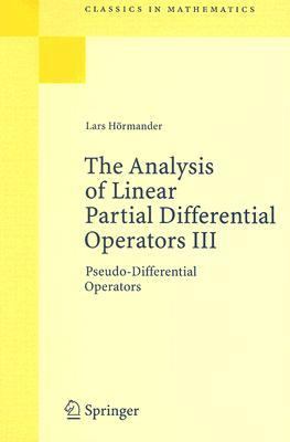 Analysis of Linear Partial Differential Operators III Pseudo- Differential Operators