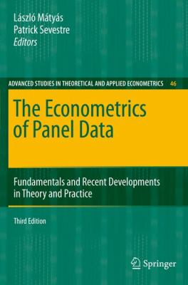 The Econometrics of Panel Data: Fundamentals and Recent Developments in Theory and Practice, Vol. 46