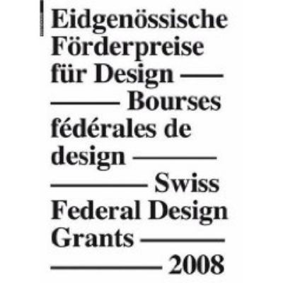 Swiss Federal Design Grants 2008