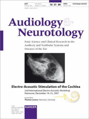 Electro-Acoustic Stimulation of the Cochlea : 2nd International Electro-Acoustic Workshop, Hannover, December 2007