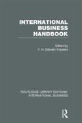 International Business Handbook (RLE International Business)