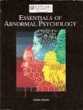 Essentials of Abnormal Psychology
