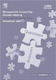Management Accounting- Decision Making November 2003 Exam Q&As
