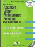 Assistant Water Maintenance Foreman