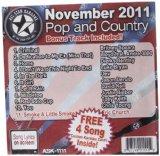 All Star Karaoke November 2011 Pop and Country Hits (ASK-1111)