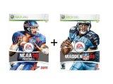 Combo Xbox 360 Madden Football 08 + NCAA Football 08 2008