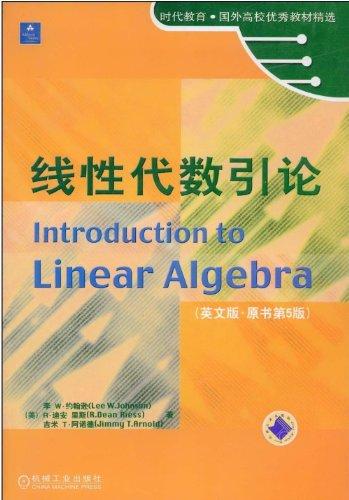 introduction to linear algebra 5th edition pdf download