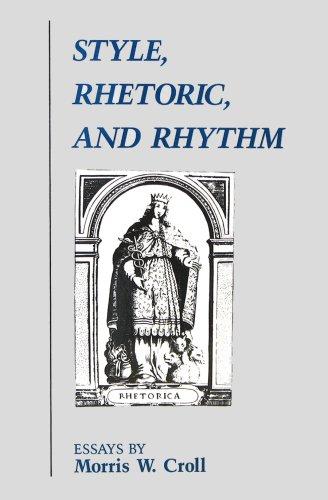 Style, Rhetoric, and Rhythm | Rent 9780918024671 | 0918024676